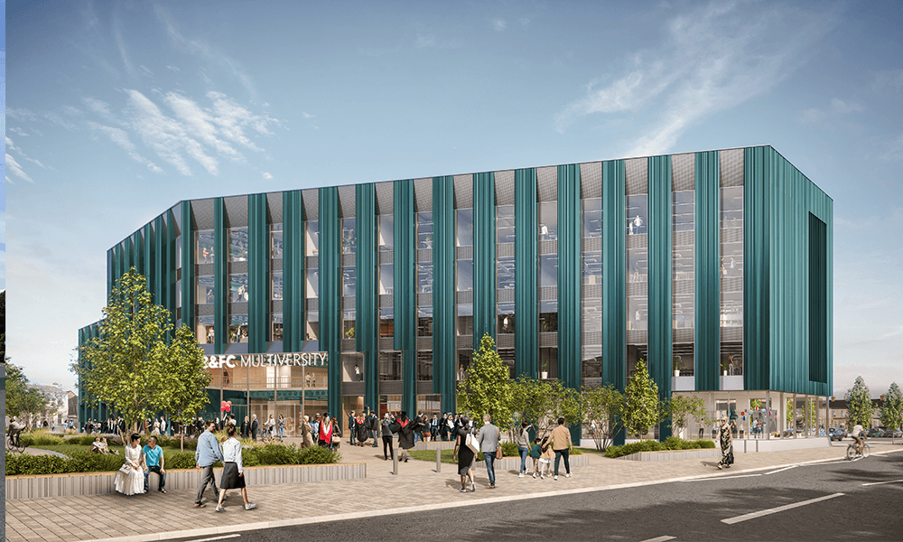 Multiversity Campus exterior render